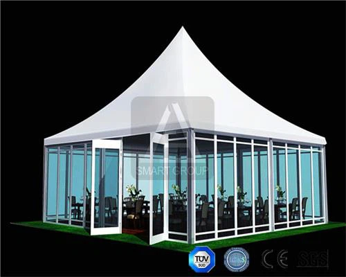 Pagoda Gazebo Tent With Wall