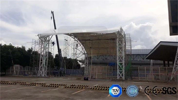 OEM Tennis Court Membrane Structure Roof