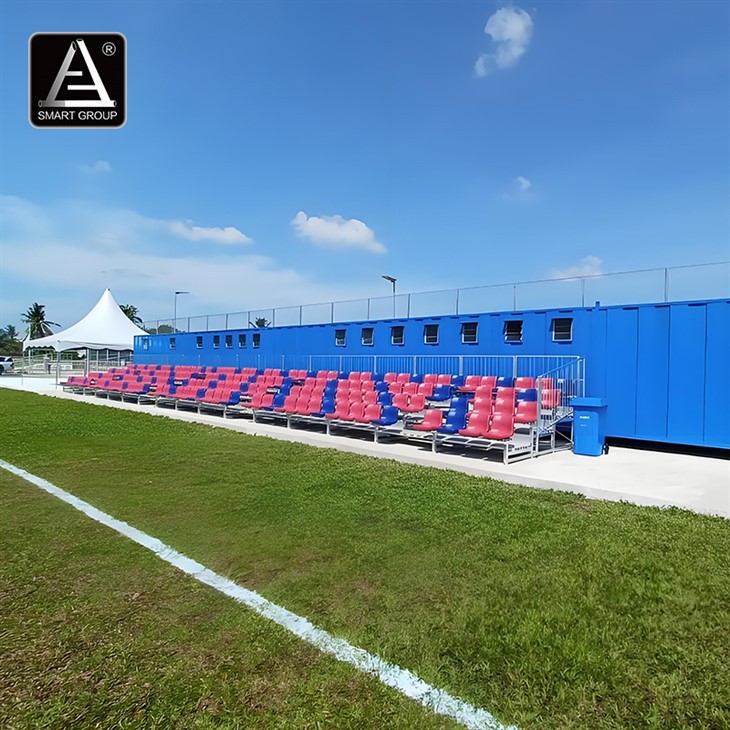 Football Stadium Spectator Tribune Stand Aluminum Bleachers Seats high quality