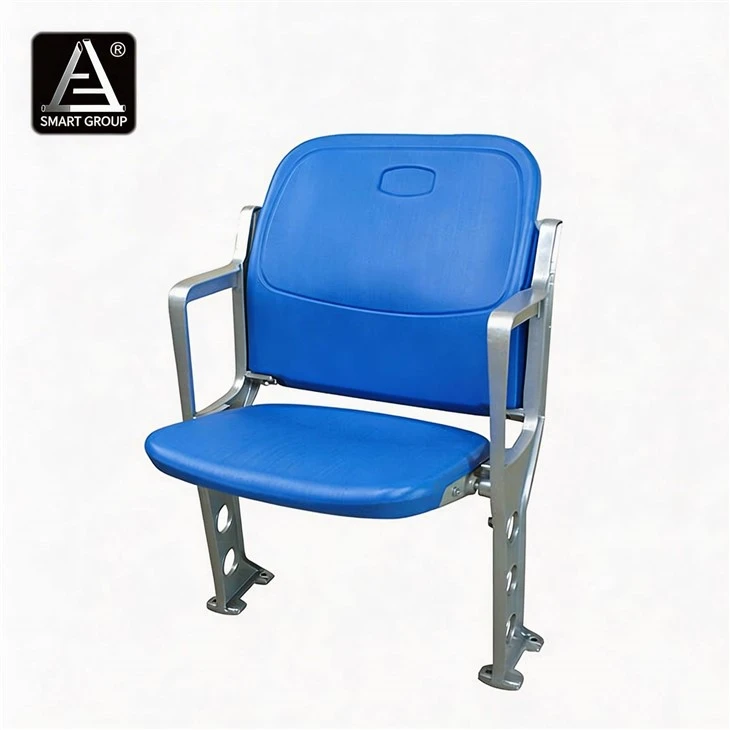 HDPE Folding Stadium Plastic Seats for Sports Venues factory